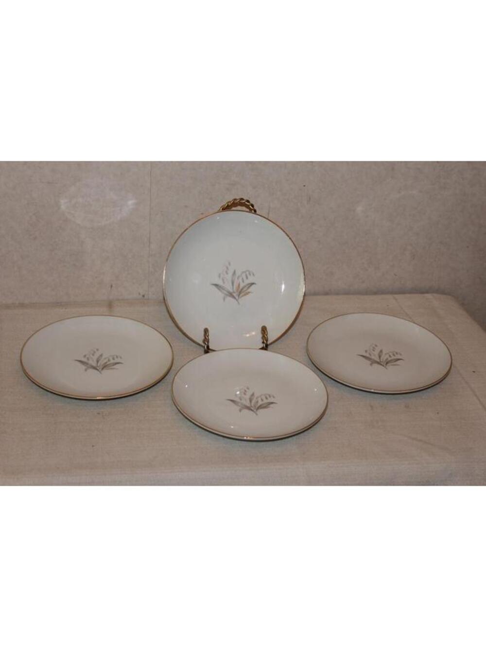 Vintage Kaysons Golden Rhapsody Bread and Butter Plate - Set of 4